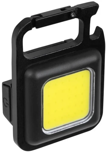 Mini LED Pocket Flashlight, 6W, COB, 500lm, 6500K, LiPoly 200mAh, USB-C,