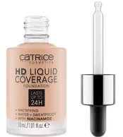 Skystas makiažo pagrindas Catrice HD Liquid Coverage, 020 rose beige, 30 ml kaina