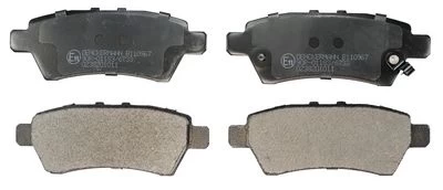 Stabdžių trinkelių rinkinys, diskinis stabdys DENCKERMANN B110967