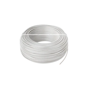 Elektrokabel LgY 1x1,5 kabelis H07V-K baltas