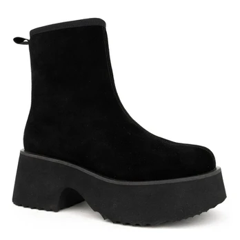 LA CONTE Aulinukai moterims, Juoda, Booties