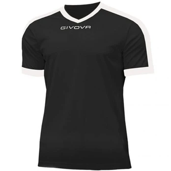 Marškinėliai vyrams Givova Revolution Interlock MAC04, juodi