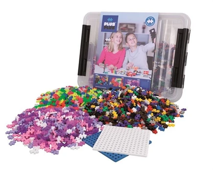 Plus-Plus - Storage Box Mix - 2400 pcs (3406)