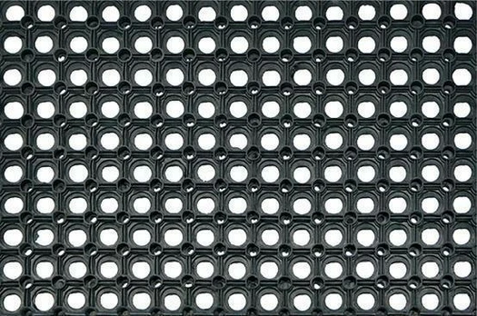 Durų kilimėlis Honeycomb, juoda sp., 100 cm x 50 cm
