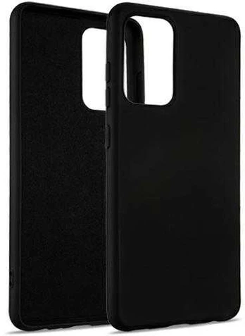 Beline Silikoninis Samsung Galaxy S21+ dėklas telefonui juodos spalvos