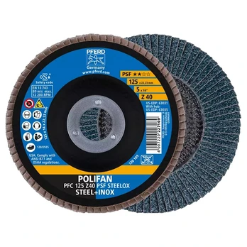 Šlifavimo diskas PFERD PFC125 Z PSF 60