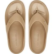 Šlepetės per pirštą Tommy Hilfiger Pearlized FW0FW09201 Smėlio