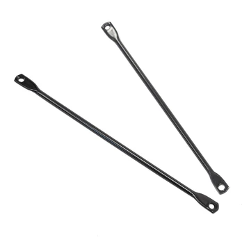 Galinės dviračio bagažinės tvirtinimo plokštelės 220mm, 2 vnt.