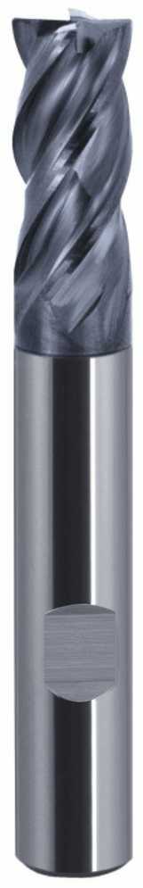 End mill carbide HB12 VHM AT 440N