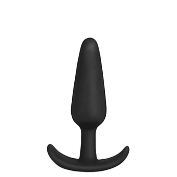 Doc Johnson Classic Smooth Tapered Plug 12 cm Juodas - Ergonomic Shape