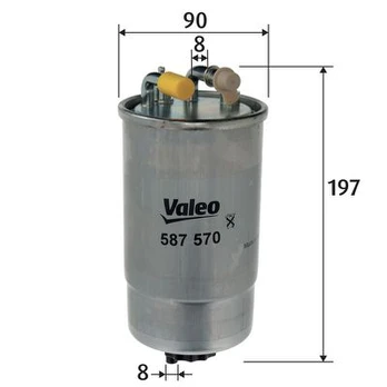 Kuro filtras VALEO 587570