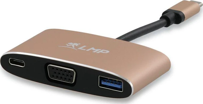 Šakotuvas LMP USB-C stotis / replikatorius (LMP-USBC-VGA-MA-G)