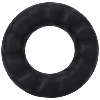 Doc Johnson Rock Solid penio žiedas, juodas, 4,2 cm