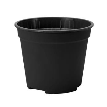 Plastikinis vazonėlis FAST, juodos sp., 14 x 11,6 cm., 1,15 l, 10 vnt.