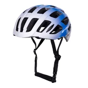 Šalmas FORCE HAWK // dydis S-M (56-59 cm) (balta/mėlyna)