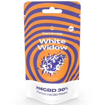 Canntropy H4CBD WHITE WIDOW kanapių žiedai 30%
