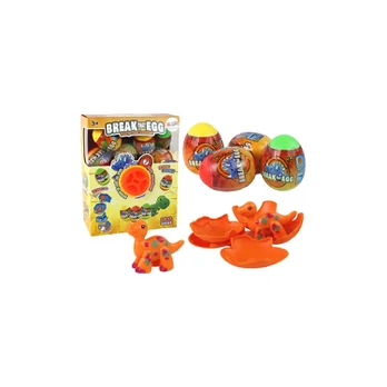 Lean Cracking Dinosaur Egg Draw Colorful Shell 12 vnt.