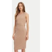Guess Kasdieninė suknelė W5YK27 KAQL2 Ruda Regular Fit