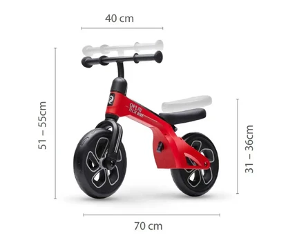 Qplay Balansinis dviratis Tech, Red