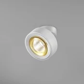 "Egger DLS" LED prožektorius "Clippo Optic", baltas/auksinis, Ø 12 cm, DTW