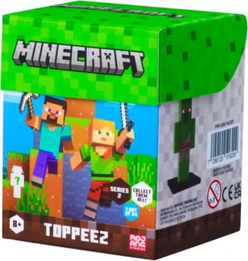 MINECRAFT 3D Pieštuko dekoracija, 6 cm
