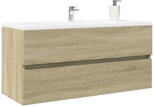 Spintelė praustuvui, ąžuolo, 100x38,5x45cm, apdirbta mediena
