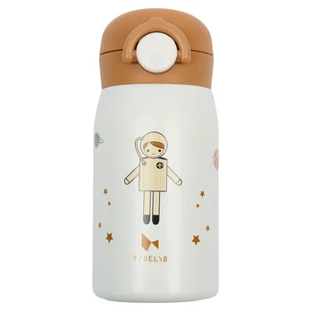 Fabelab Vaikiškas termosas-gertuvė 'Kosmosas' 320 ml