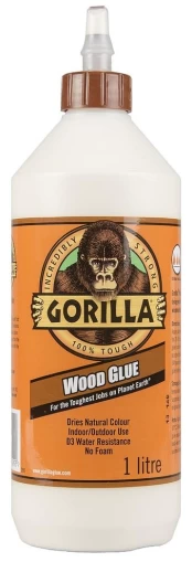 Gorilla Gorilų klijai "Mediena" 1l kaina