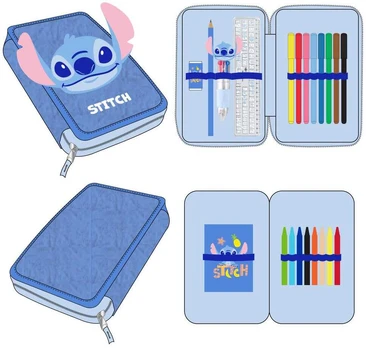 CERDÁ Disney Stitch double pencil case