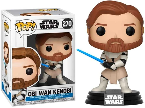 Funko POP figure Star Wars Clone Wars Obi Wan Kenobi