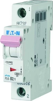 Eaton PL6-B4/1 6KA MCB