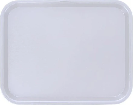 Padėklas serviravimui plastikinis baltas Orion 45.5x35.5 cm