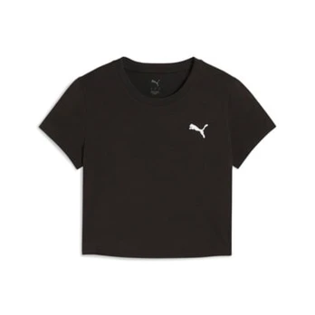 Puma moteriški marškinėliai ESS, juodi
