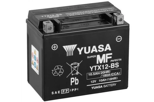 Akumuliatorius Yuasa YTX12-BS