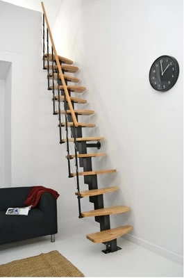 Laiptai Minka QUATRO, 65 cm x 247 - 320 cm