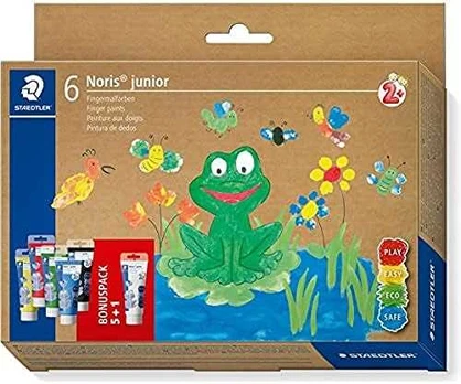 STAEDTLER Fingermalfarbe Noris junior 6er-Set retail
