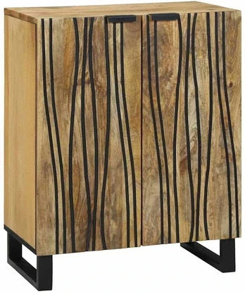 komodas 60x33.5x75 cm iš tvirto mango medžio