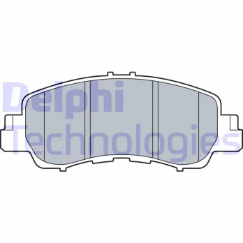 DELPHI LP3571 Brake pad set