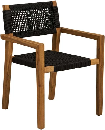 House Nordic Valgomojo kėdė 57x60x83 cm juoda