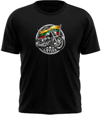 KS Marškinėliai Lietuva Biker, Dydis: S