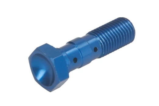 Brake pipe bolt MCH951B M10x1,25, colour: Blue