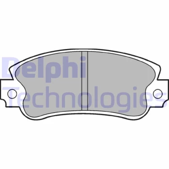 DELPHI LP0509 Brake pad set
