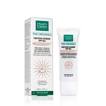 Martiderm Proteos Screen Spf 50+ Kreminis Color 40ml