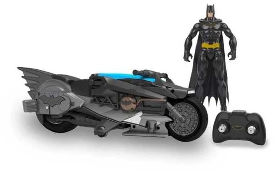 Batman Stealth Batcycle RC w. 30 cm Batman