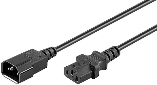MicroConnect Power Cord C13 - C14 1,8m