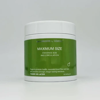 Viamax Maximizers Maximum Size 60 Capsules - Daily Vitality Support