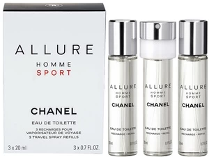 Tualetinis vanduo Chanel Allure Sport EDT vyrams 3 x 20 ml