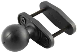 Ram Mounts UNPK RAM CLAMP BASE W/BALL 2.5 MAX WIDTH