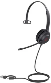 Ausinės Yealink UH37 Mono UC USB-C/A (1308143)