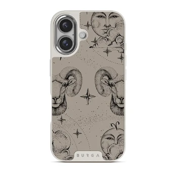Aries - iPhone 16 Case, Elite Light (MagSafe) / Silver / Nude